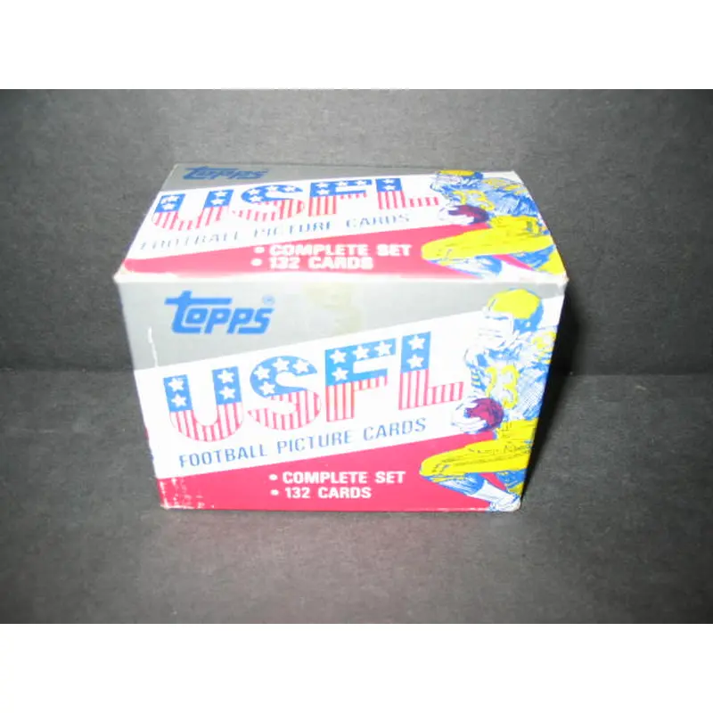 1985 Topps USFL Football Factory Set