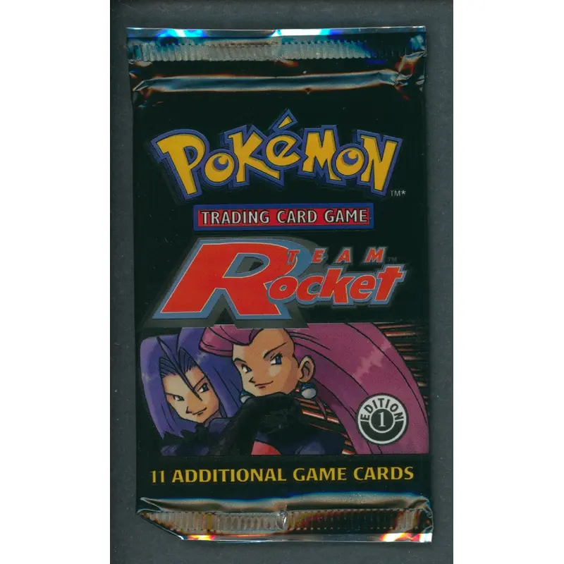 2000 WOTC Pokemon Team Rocket 1stEdition Unopened Pack Jessie/James