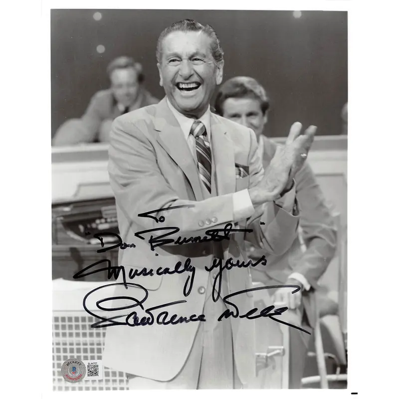 Lawrence Welk The Lawrence Welk Show Authentic Signed 8x10 Photo BAS #BL44707