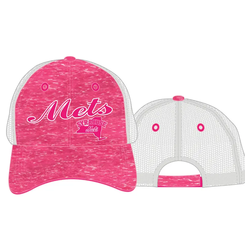 Syracuse Mets BR Pink Youth Adj. Cap