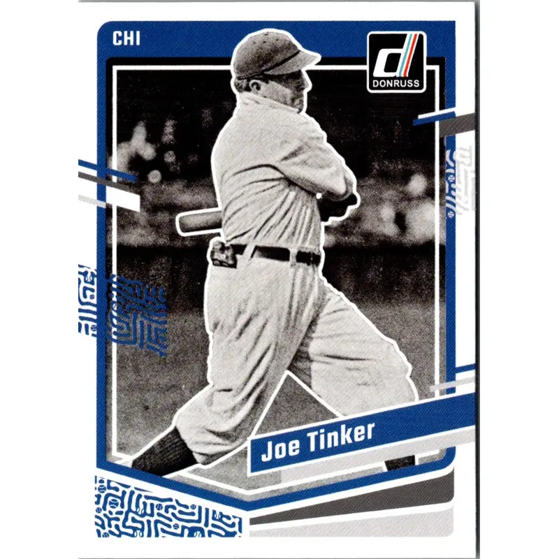 2023 Donruss Holo Blue Joe Tinker #201