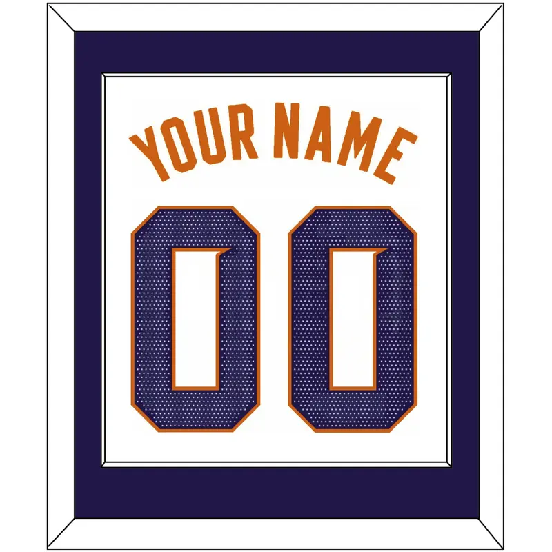Phoenix Name & Number - White Association (2017-2023) - Single Mat 1