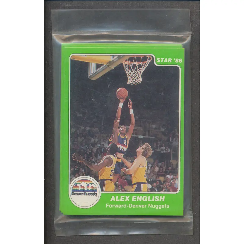 1985/86 Star Basketball Denver Nuggets Complete Set (Sealed)