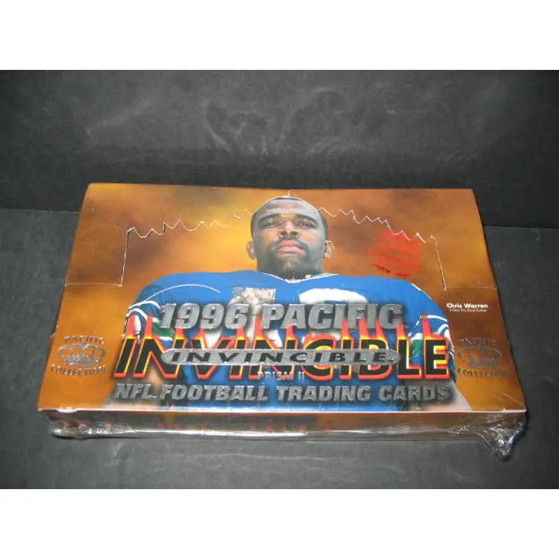 1996 Pacific Invincible Prism 2 Football Box