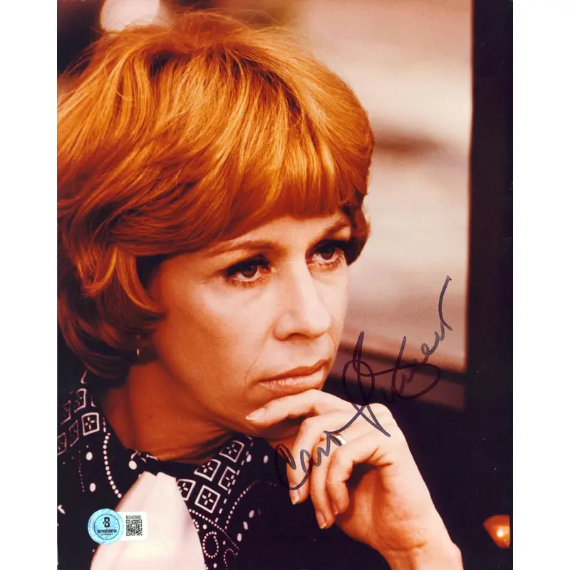 Carol Burnett The Carol Burnett Show Authentic Signed 8x10 Photo BAS #BS40988