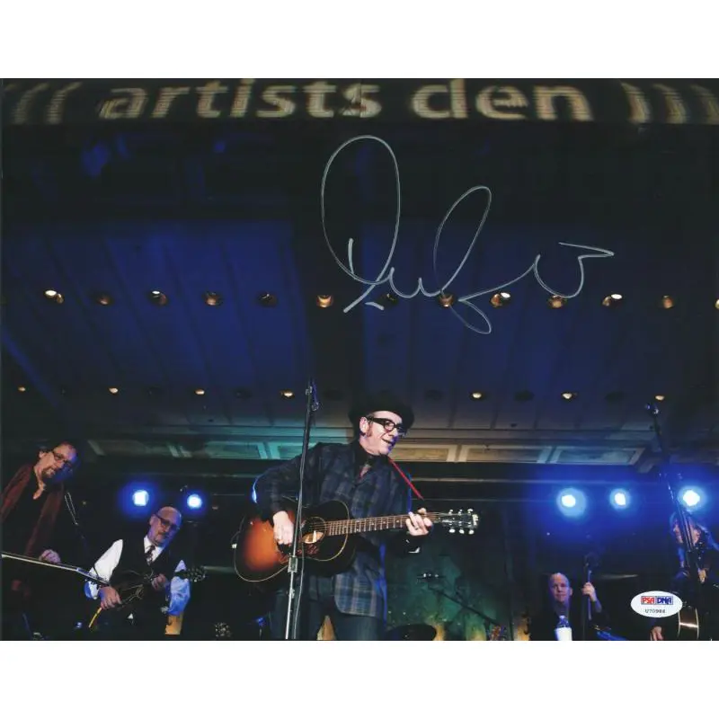 Elvis Costello Signed Authentic 11X14 Photo Autographed PSA/DNA #U70986