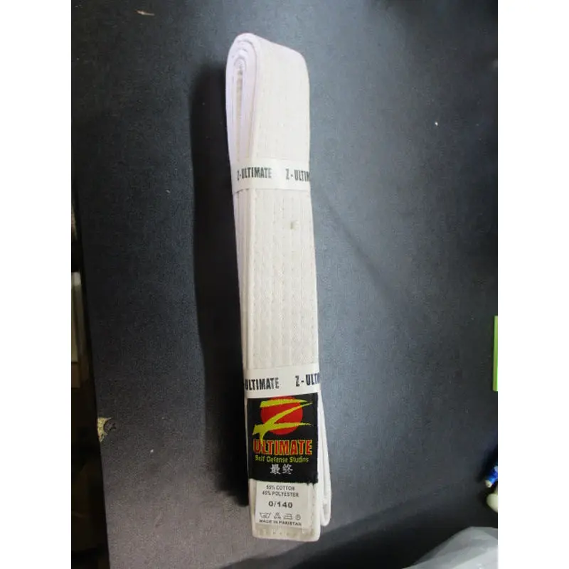 Used Ultimate Self Defense Studios White Belt Size 0/140