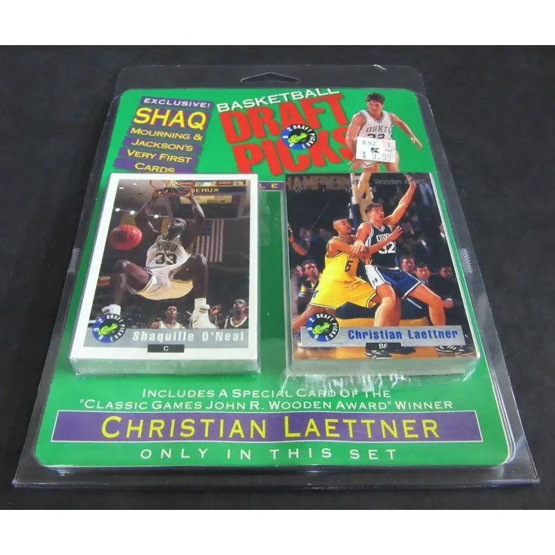 1992/93 Classic Basketball Draft Picks Factory Set