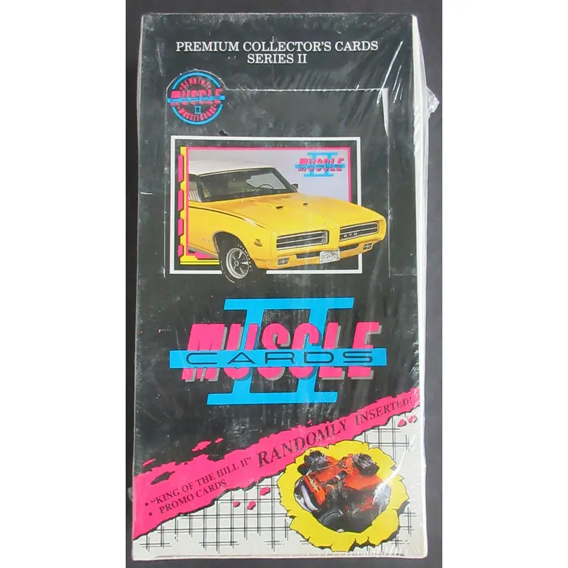 1992 Performance Years Premium Collector's Cards Muscle Cards Series 2 Box (36/)