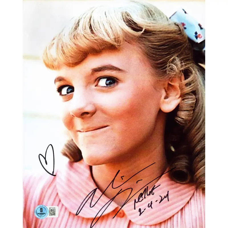 Alison Arngrim Little House on Prairie "Nellie" Signed 8x10 Photo BAS #BP71678
