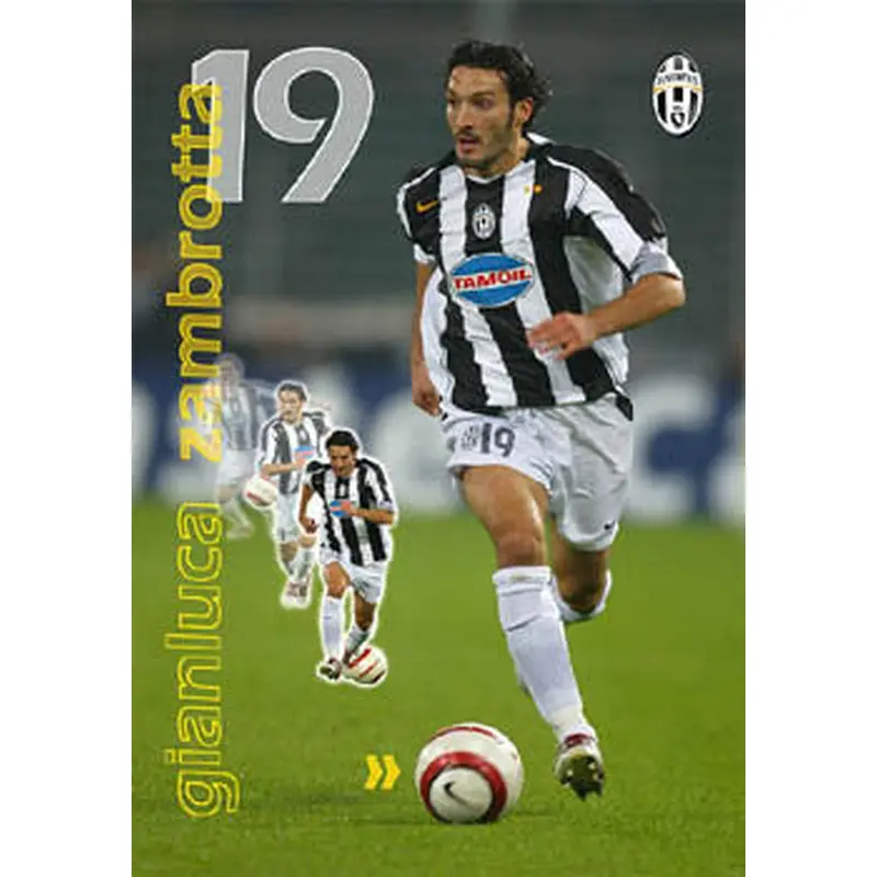 Gianluca Zambrotta "SuperAction" Juventus FC Poster - MondialMix 2005