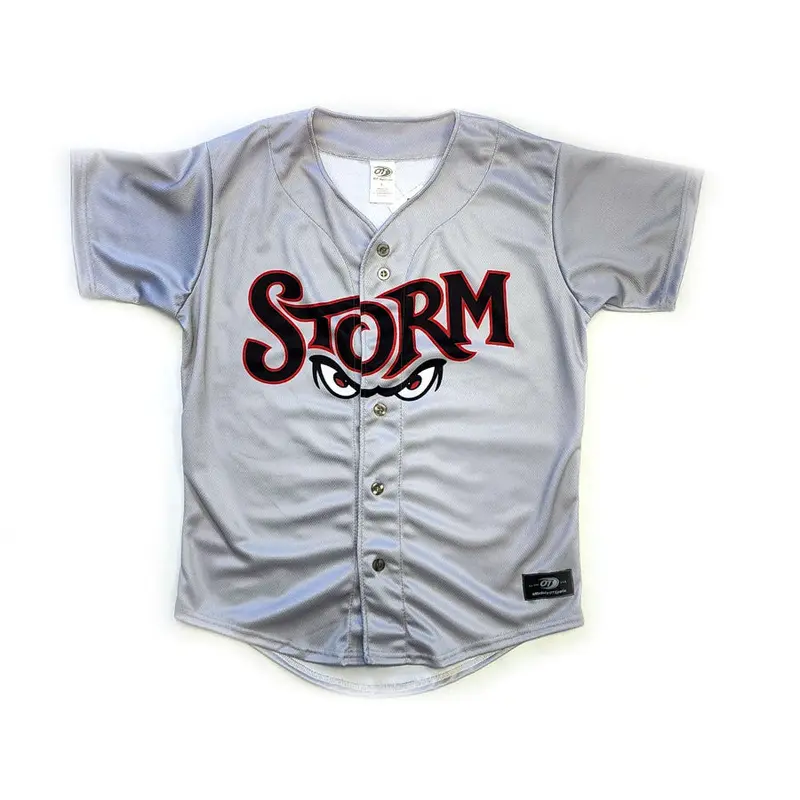 Lake Elsinore Storm New Replica Alt Youth Jersey - Grey