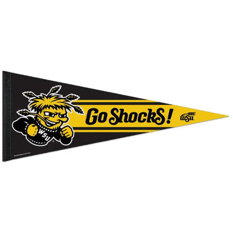 Wichita State Shockers NCAA Athletics Premium Felt Collector's Pennant - Wincraft Inc.