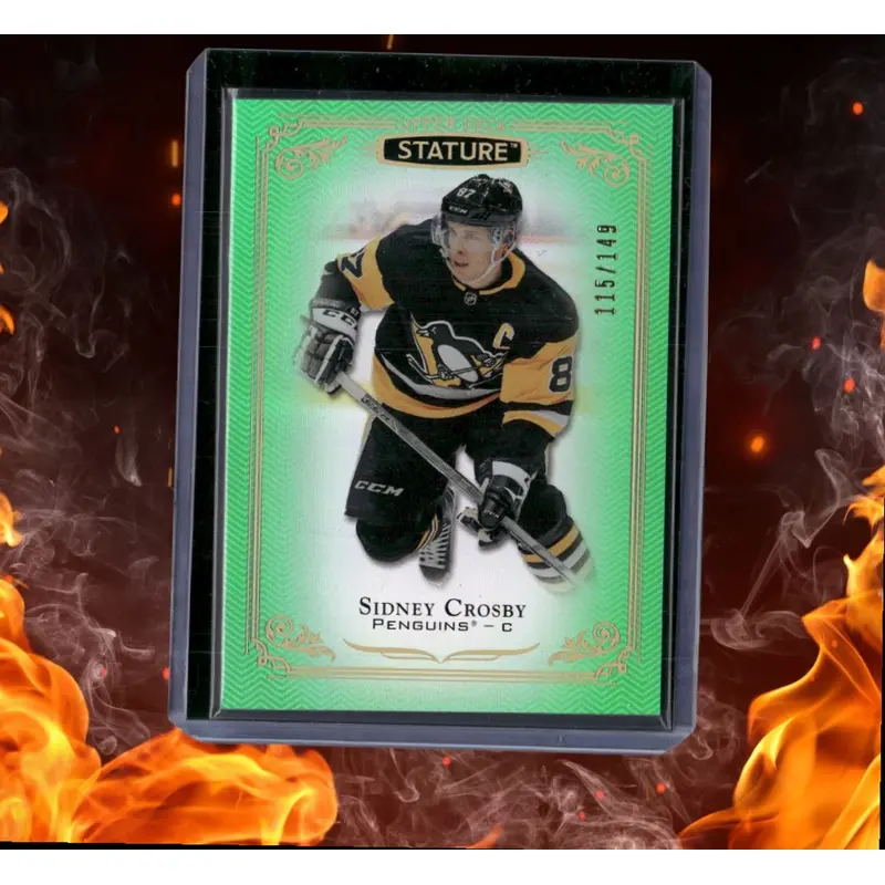 2019-20 Upper Deck Stature Sidney Crosby Green 115/149 #50