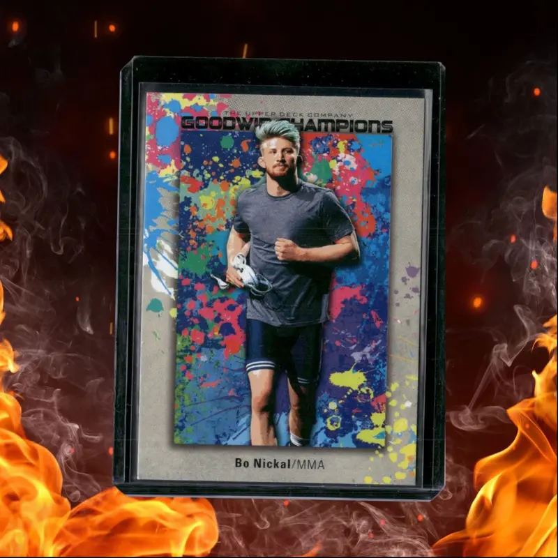 2024 Upper Deck Goodwin Champions Bo Nickal Splash of Color (E) #148