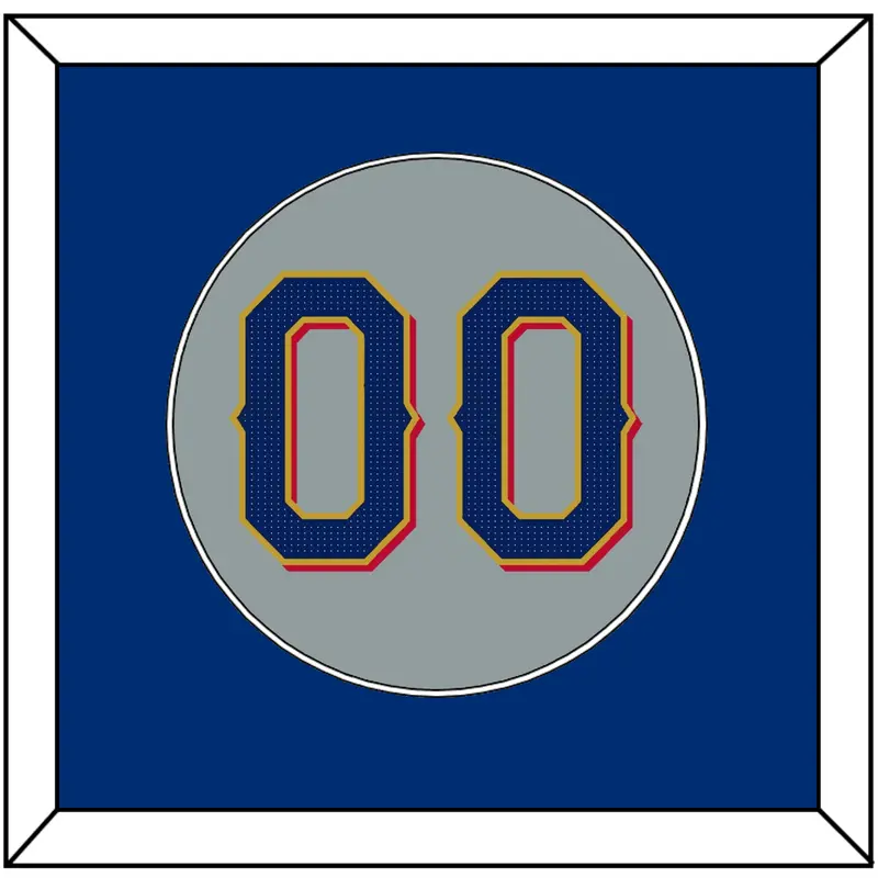 Texas Number - Road Gray - Single Mat 2