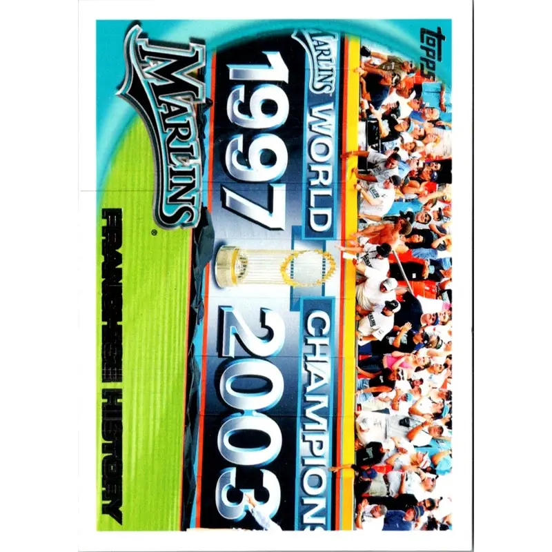 2010 Topps Marlins Franchise History #198