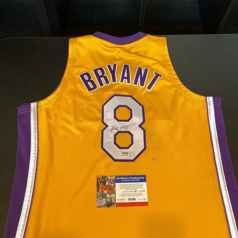 Kobe Bryant Signed Authentic 1999-2000 Los Angeles Lakers Finals Jersey PSA DNA