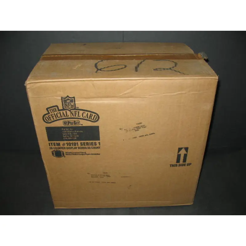 1989 Pro Set Football Series 1 Case (20 Box) (Authenticate)