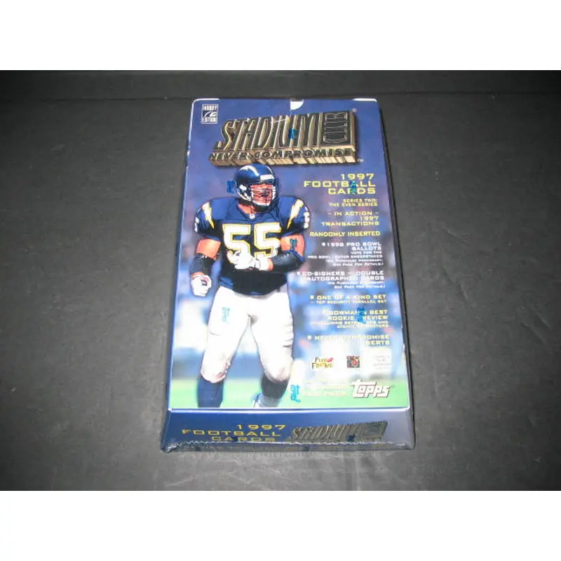 1997 Topps Stadium Club Football Series 2 Box (Evens) ( (Hobby)