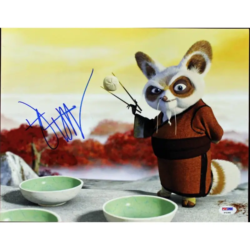 Dustin HOFfman King Fu Panda Signed Authentic 11X14 Photo PSA/DNA #P72392