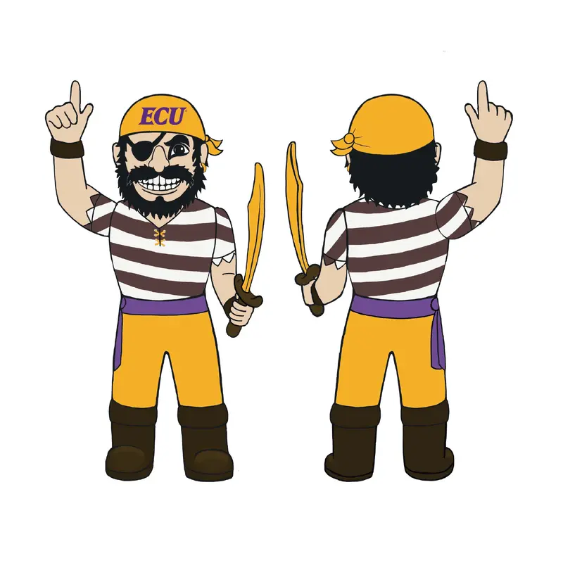 East Carolina Inflatable Mascot