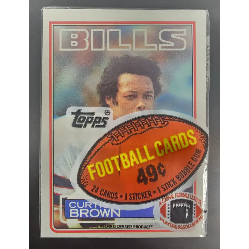 1983 Topps Football Cello Pack