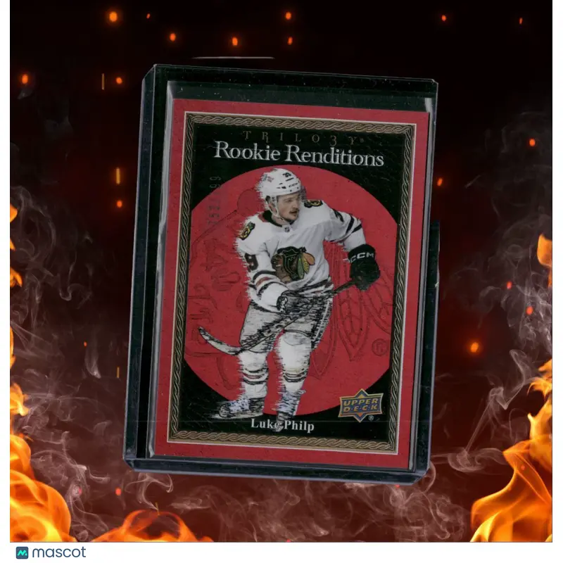 2023-24 Upper Deck Trilogy Luke Philp Renditions Red Rookie 753/799 #RR-18