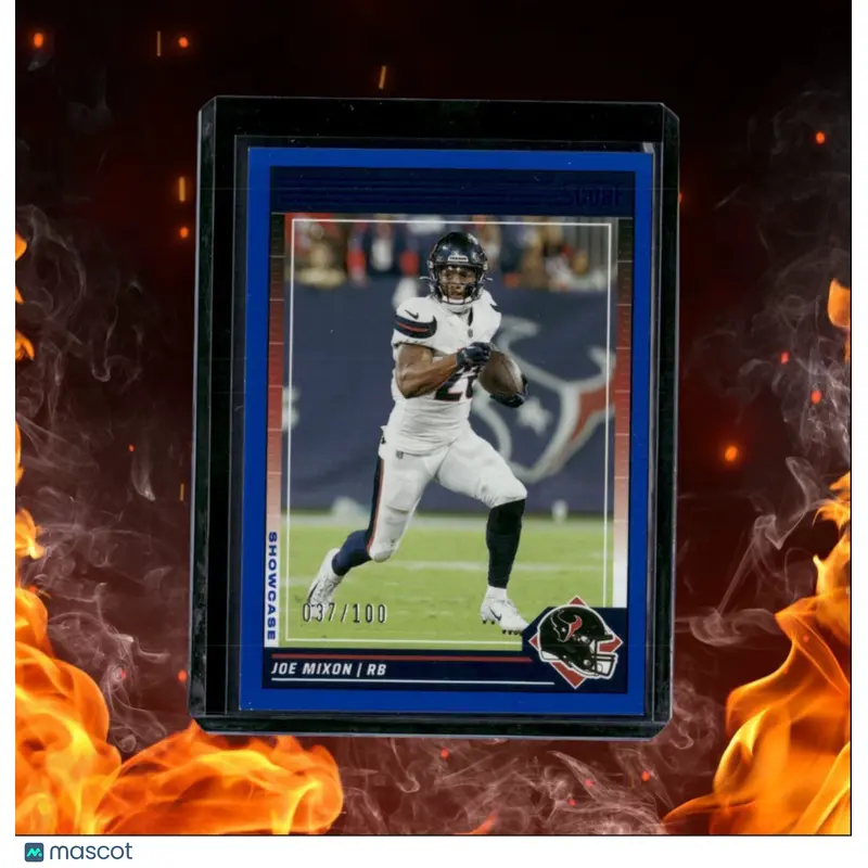2024 Panini Score Joe Mixon Blue 037/100 #57