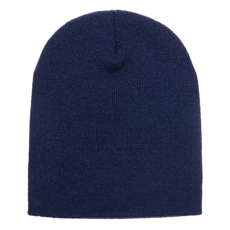 Yupoong Short Beanie - Navy