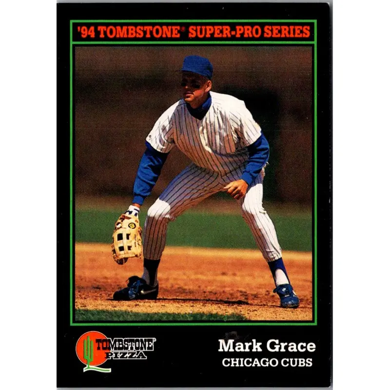 1994 Score Tombstone Pizza Super-Pro Series Mark Grace #6