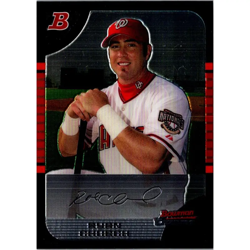 2005 Bowman Chrome Draft Picks & Prospects Ryan Church #BDP26