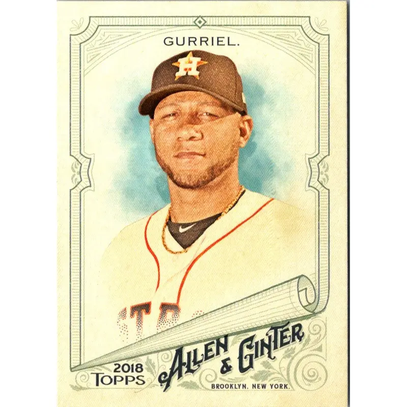 2018 Topps Allen & Ginter Yuli Gurriel #243