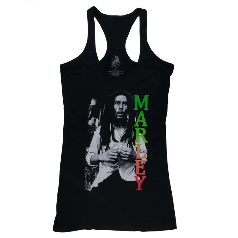Bob Marley - Classic Photo Juniors Tank Top