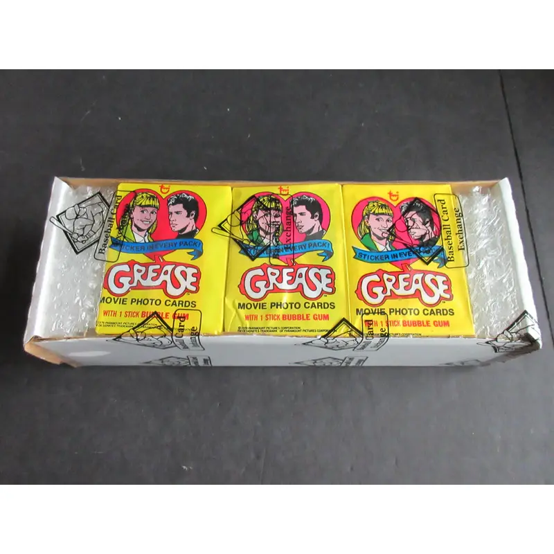1978 Topps Grease Series 1 Unopened Wax Packs (Lot of 36) (BBCE)