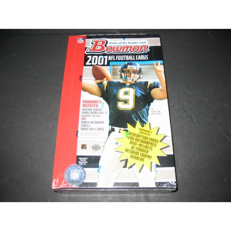 2001 Bowman Football Box (Hobby)