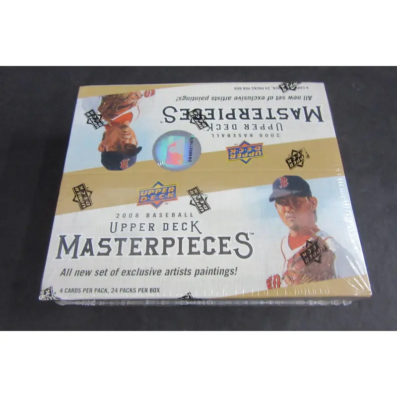 2008 Upper Deck Masterpieces Baseball Box (Retail)