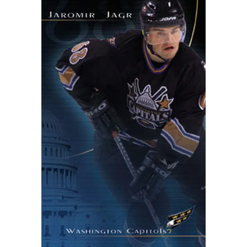 Jaromir Jagr "Capital Action" Washington Capitals Poster - Costacos 2001
