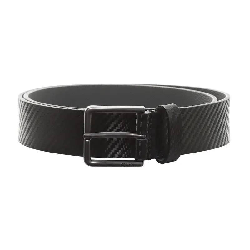 HUGO BOSS MENS BELT THER CARBON 50481039001