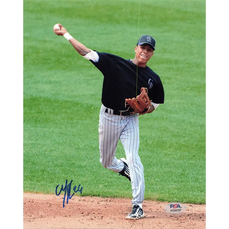 Milton Ramos signed 8x10 photo PSA/DNA New York Mets Autographed