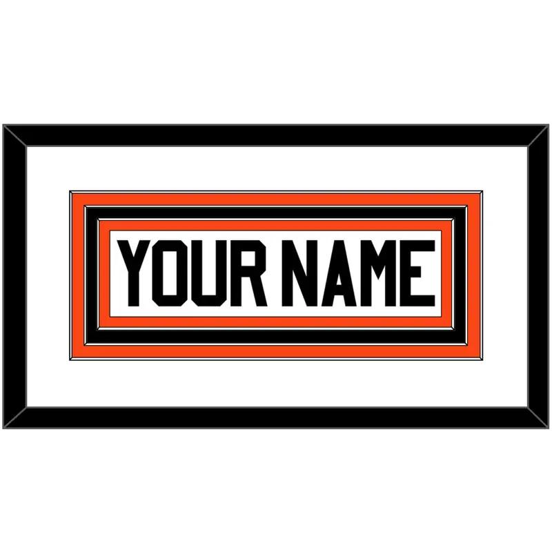 Philadelphia Nameplate - Road White (2007-2010) - Triple Mat 1
