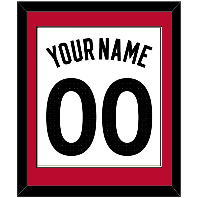 Toronto Name & Number - White Association (2015-2020) - Single Mat 1