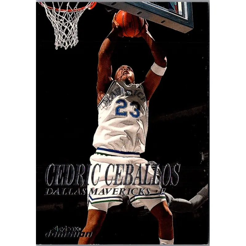 1999 SkyBox Dominion Cedric Ceballos #32