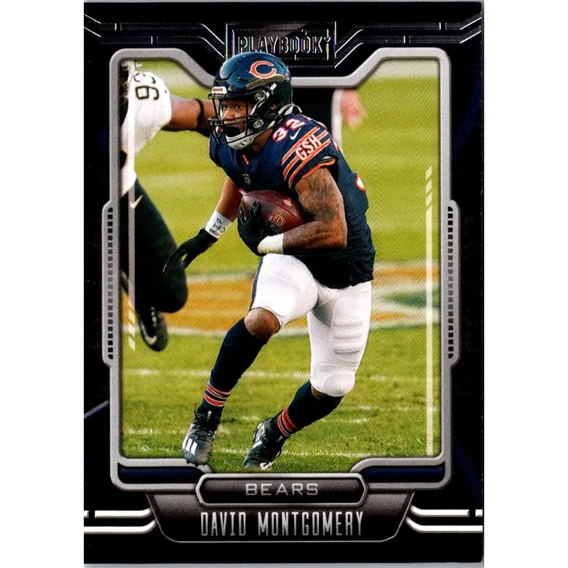 2021 Panini Playbook David Montgomery #17