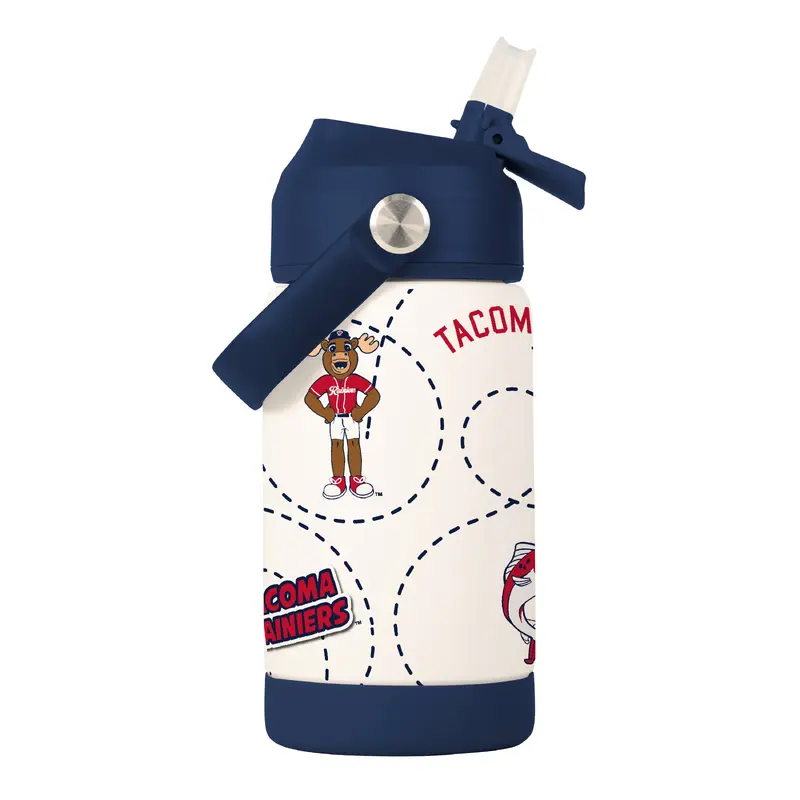 Tacoma Rainiers 12oz Mascot SS Kids Bottle