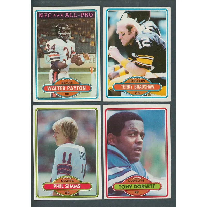 1980 Topps Football Complete Set NM (528) (23-46)