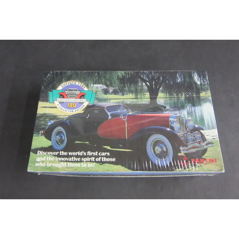 1992 Panini Antique Cars 1st Collector Edition Box