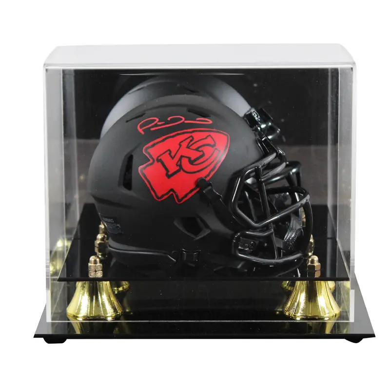 Chiefs Patrick Mahomes Signed Eclipse Speed Mini Helmet w/ Case Fanatics