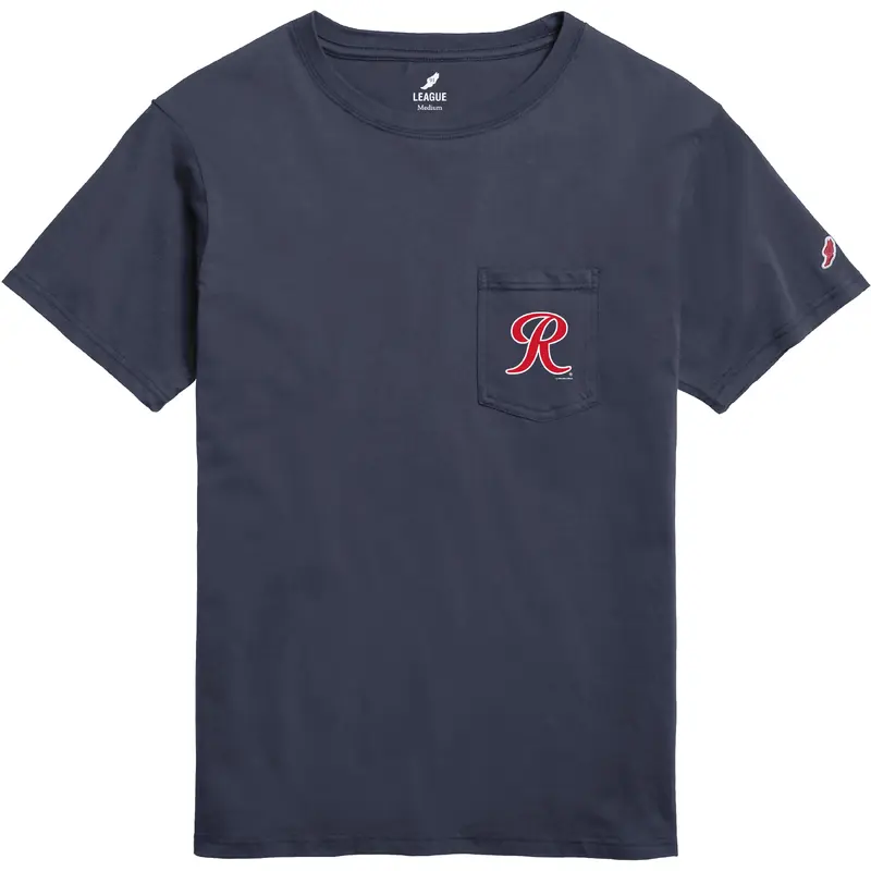 Tacoma Rainiers League Navy Pocket Tee