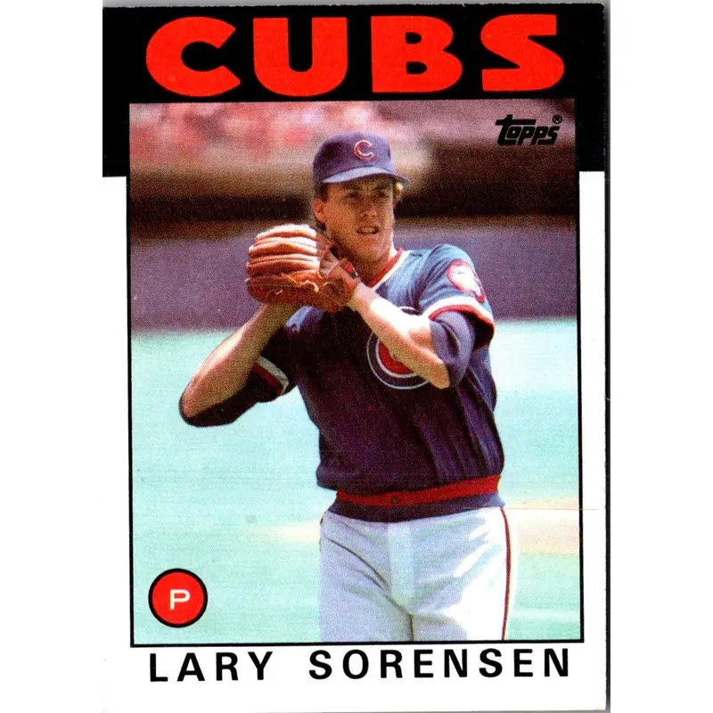 1986 Topps Lary Sorensen #744